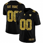 Nike Raiders Customized Men's Leopard Print Fashion Vapor Limited Jersey Black,baseball caps,new era cap wholesale,wholesale hats